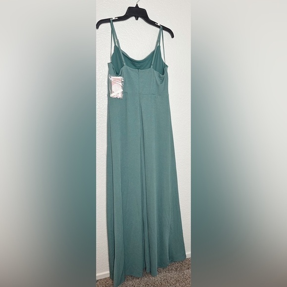 NWT Birdy Grey Ash Dress in Crepe Sea Glass - Picture 4 of 5